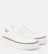 Jil Sander Everyday Leather Sneakers For Women In White