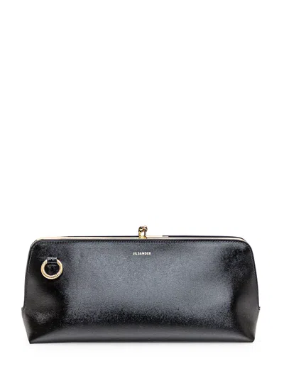 Jil Sander Leather Pochette In 1