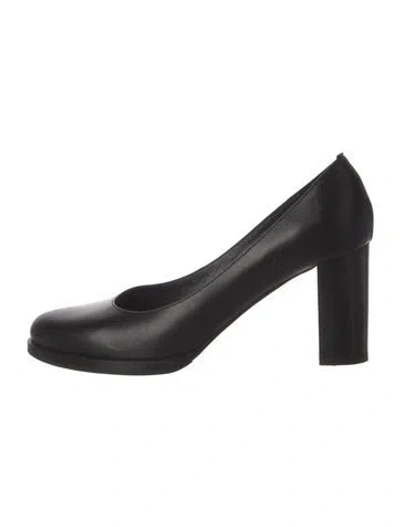 Pre-owned Jil Sander Leather Pumps In Black