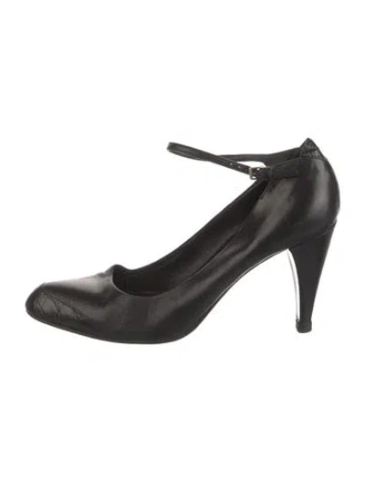 Pre-owned Jil Sander Leather Pumps In Black