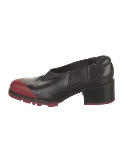 Pre-owned Jil Sander Leather Pumps In Black