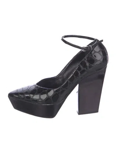 Pre-owned Jil Sander Leather Pumps In Black