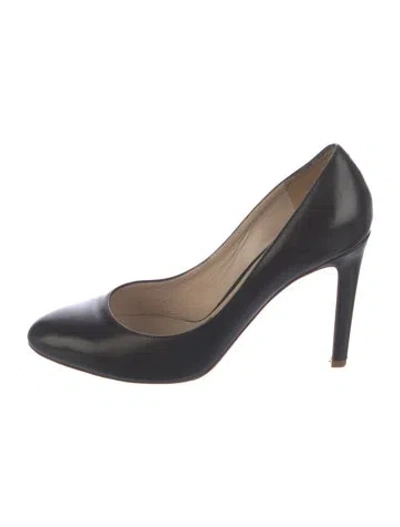 Pre-owned Jil Sander Leather Pumps In Black
