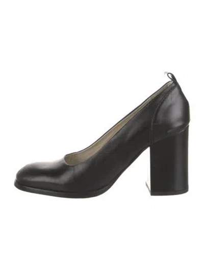 Pre-owned Jil Sander Leather Pumps In Green