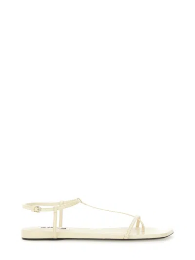 JIL SANDER JIL SANDER LEATHER SANDAL