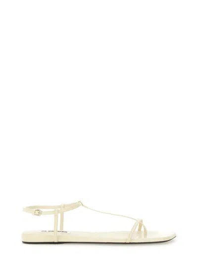 JIL SANDER JIL SANDER LEATHER SANDAL