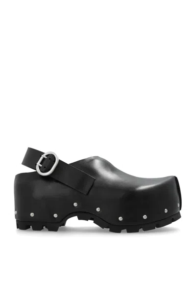 Jil Sander Clogs In Black  