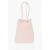 Jil Sander Leather Shopping Bag With Adjustable Handles