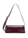 Jil Sander Cannolo Small Leather Shoulder Bag In Brown