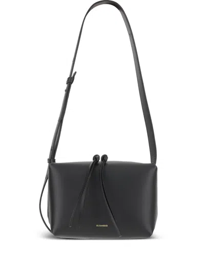 JIL SANDER LEATHER SHOULDER BAG
