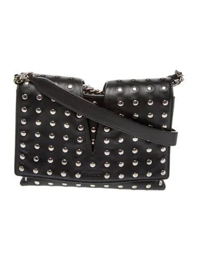 Pre-owned Jil Sander Leather Shoulder Bag In Black