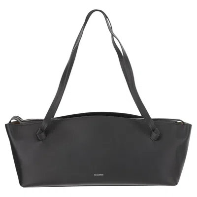 Pre-owned Jil Sander Leather Shoulder Bag � Black
