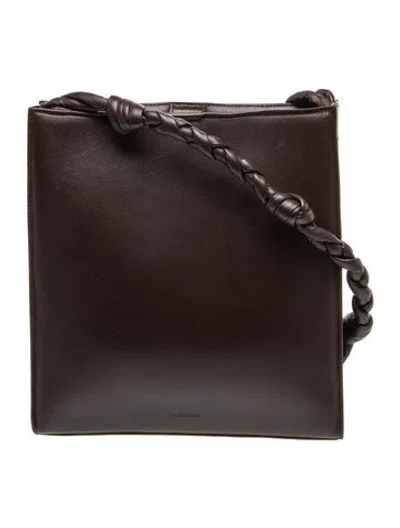 Pre-owned Jil Sander Leather Shoulder Bag In Brown