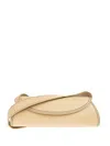 Jil Sander Leather Shoulder Bag In Neutrals