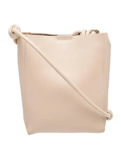 Pre-owned Jil Sander Leather Shoulder Bag In Neutrals
