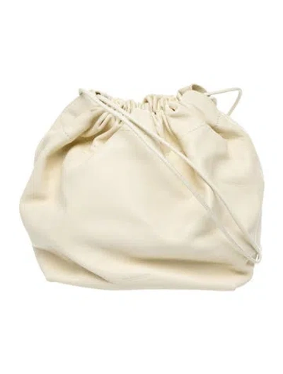 Pre-owned Jil Sander Leather Shoulder Bag In Neutrals