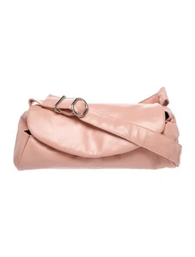Pre-owned Jil Sander Leather Shoulder Bag In Pink