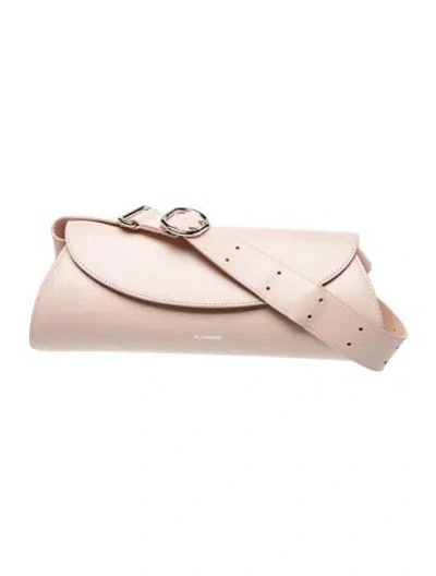 Pre-owned Jil Sander Leather Shoulder Bag In Pink