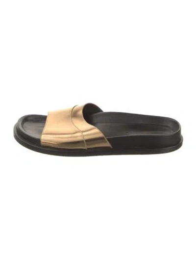 Pre-owned Jil Sander Leather Slides In Multi