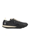 Jil Sander Leather Sneakers In Black