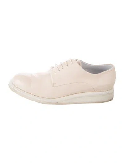 Pre-owned Jil Sander Leather Sneakers In Neutrals
