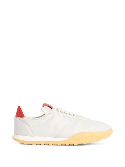Jil Sander Leather Sneakers In White
