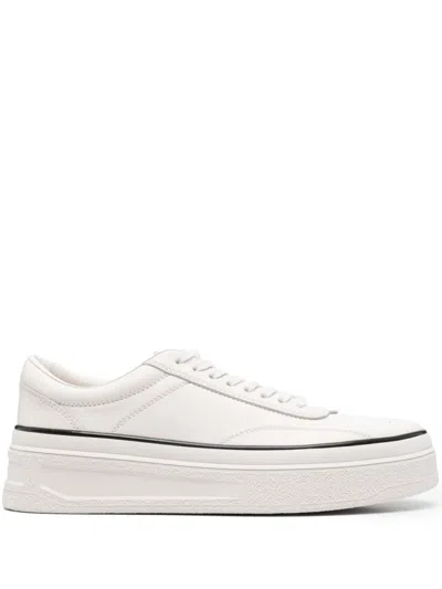JIL SANDER LEATHER SNEAKERS