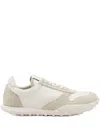 Jil Sander White And Beige Sneakers In White