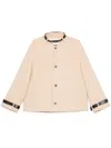 Jil Sander Belted-detailed Coat In 262 - Oat