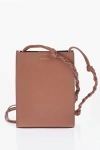 Jil Sander Rectangular Shoulder Bag With Braided Leather Strap