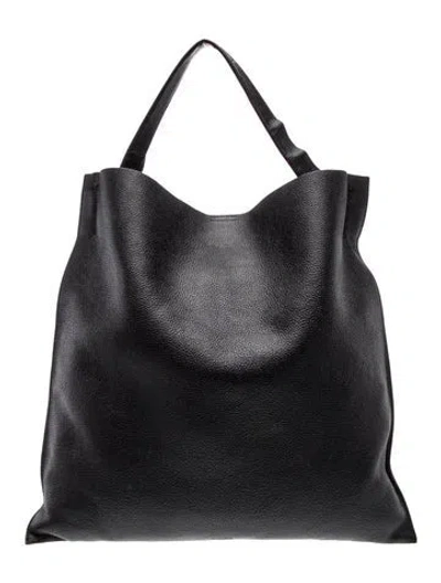 Pre-owned Jil Sander Leather Tote In Black