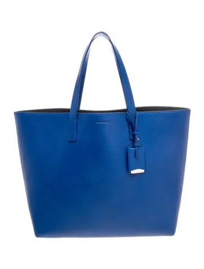 Pre-owned Jil Sander Leather Tote In Blue