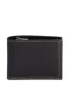 Jil Sander Leather Wallet In Schwarz