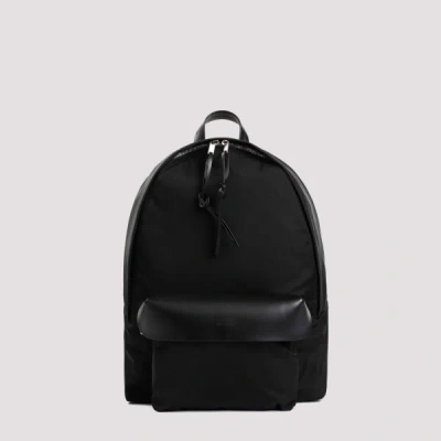 Jil Sander Lid Backpack In Black
