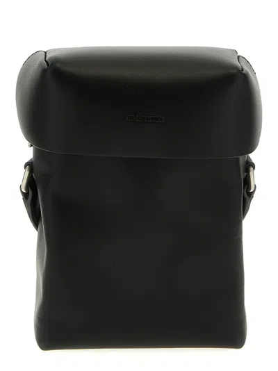Jil Sander 'lid' Small Crossbody Bag In Black