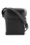 Jil Sander Lid Small Crossbody Bag In Black (black)