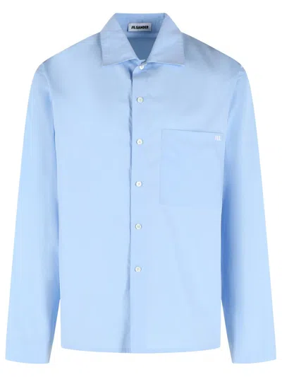 Jil Sander Shirt Men Color Gnawed Blue