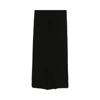 Pre-owned Jil Sander Light Crepe Skirt 'black' | Women's Size 36