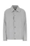 Jil Sander Taffeta Jacket With Long Sleeves And Pockets In Gold