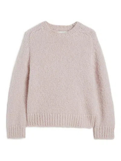 Jil Sander Light Pink Mohair Blend Sweater