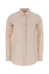 Jil Sander Pink Regular Solid Shirt In Neutral