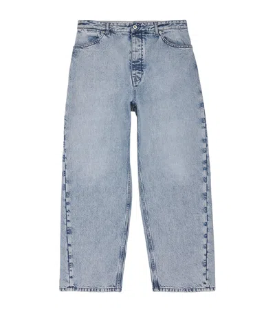 Jil Sander Light-wash Straight Jeans In Blue