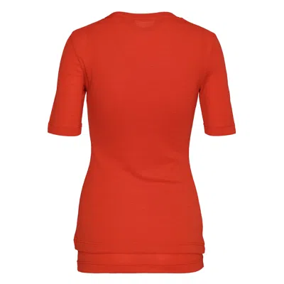 Jil Sander Light Weight Tank Top In Red