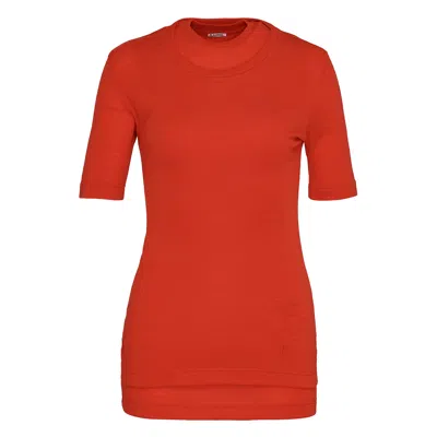 Jil Sander Light Weight Tank Top In Red