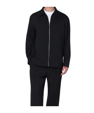 JIL SANDER ZIP-FASTENING SHIRT JACKET