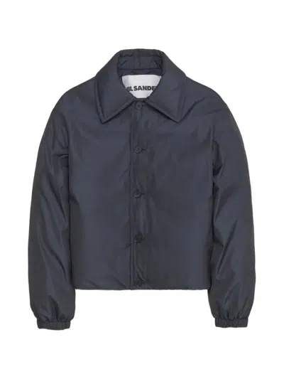 Jil Sander Lightweight Jacket In Blue