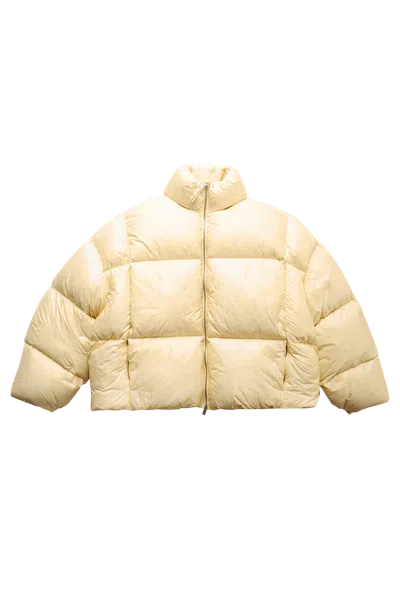 Jil Sander+ Lightweight Recycled Nylon Down Jacket Yellow