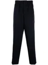 Jil Sander Elasticated-waistband Tapered Trousers