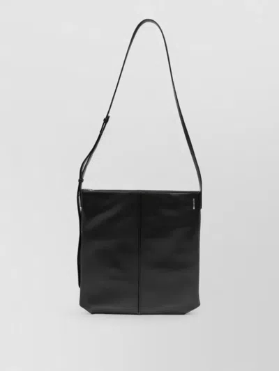 Jil Sander Linea Rectangular Crossbody Bag Adjustable Strap