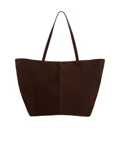 Jil Sander Linea Tote Large In Brown